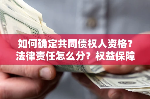 武汉如何确定共同债权人资格？法律责任怎么分？权益保障技巧揭秘！