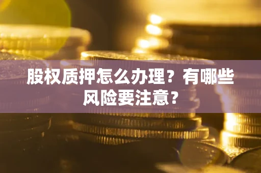 武汉股权质押怎么办理？有哪些风险要注意？