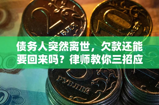 武汉债务人突然离世，欠款还能要回来吗？律师教你三招应对