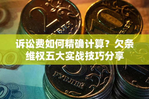 武汉诉讼费如何精确计算？欠条维权五大实战技巧分享