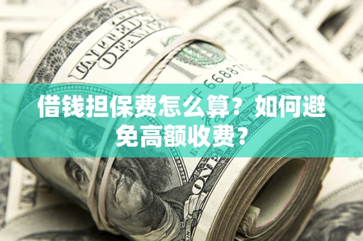 武汉借钱担保费怎么算？如何避免高额收费？