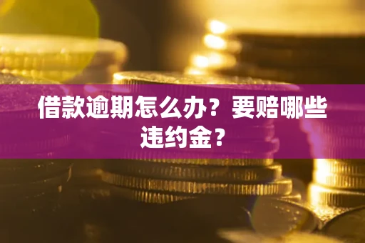 武汉借款逾期怎么办？要赔哪些违约金？