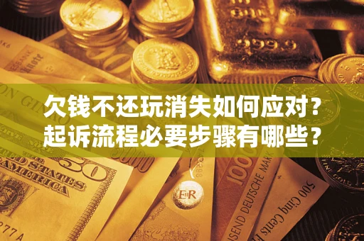 武汉欠钱不还玩消失如何应对？起诉流程必要步骤有哪些？